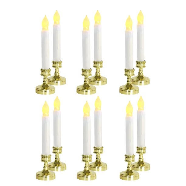 Sziqiqi Electric Window Candle Lamp Remote Control LED Candle with