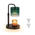thumbnail image 1 of Sziqiqi Green Candle Warmers with Timer: Height-Adjustable Wax Melting Lamp 4-Level Dimmer & 2 Included Bulbs Flameless Home Decor Gift for Her, 1 of 9