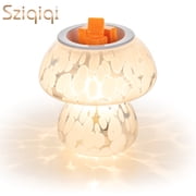 Sziqiqi Mushroom Wax Warmer for Home Cute Electric Wax Melt Burner for Scented Wax Cubes, Decorative Night Light for Bedroom, Kitchen, or Living Room, Perfect Birthday Gift for Women, Mom,