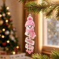 thumbnail image 1 of Szubyfq Christmas Snowman Hanging Ornaments 3.15 Inch, Reusable Shatterproof Xmas Decorations, Lovely Snowman Christmas Hanging Decor for Xmas Tree, Car, Home, Christmas Gift, Christmas Decoration, 1 of 5