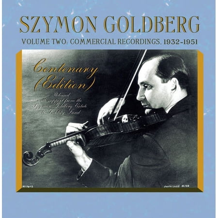 Szymon Goldberg - Centenary Collection 2: Commercial Recordings 1932 - Music & Performance - CD