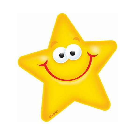 T-10589 - Smiley Star Mini Accents by Trend Enterprises Inc.