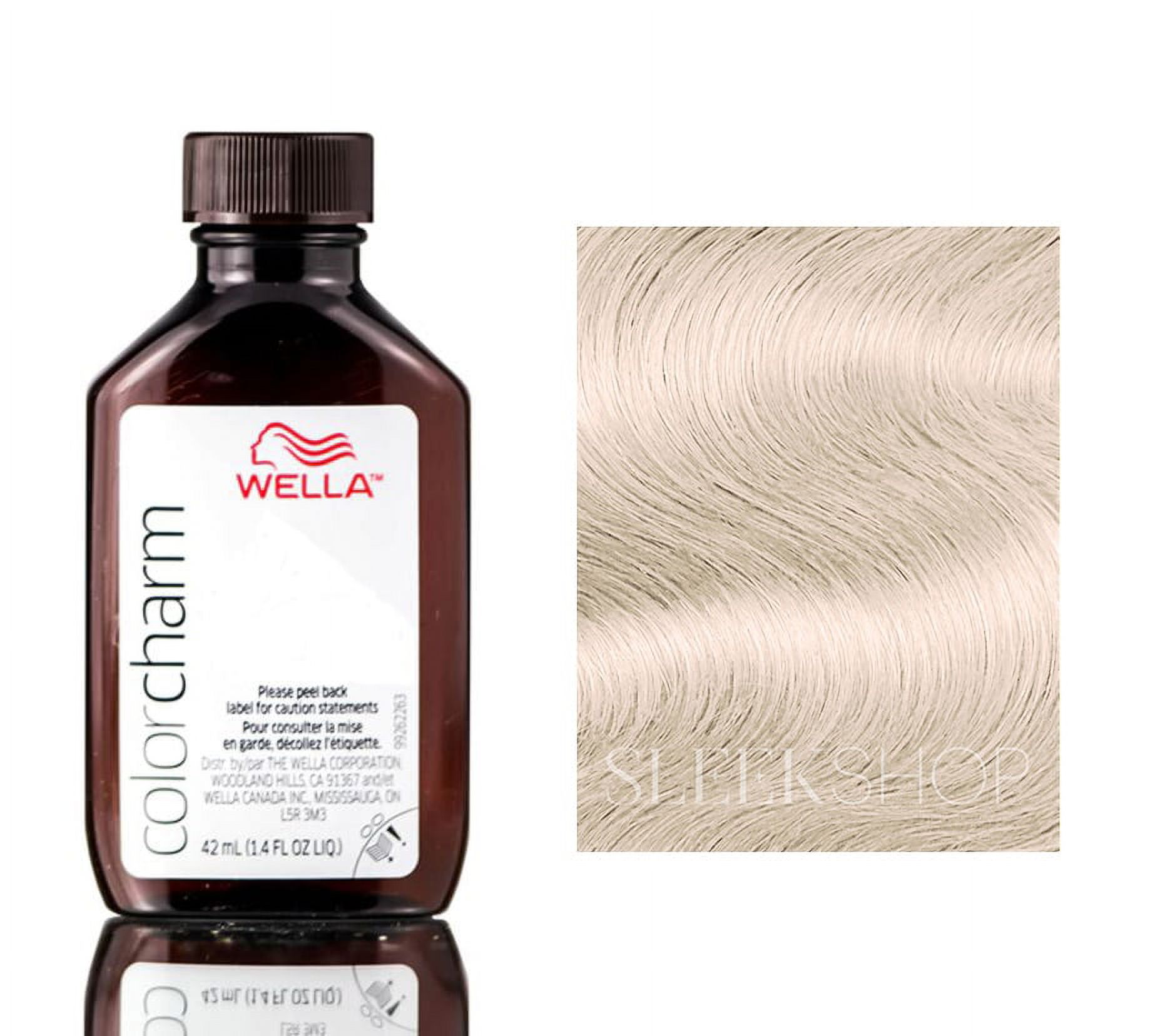 T 11 Royal Blonde Wella Color Charm LIQUID Permanent Hair Color 