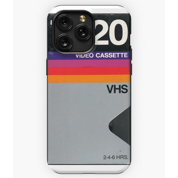 T-120 RETRO VHS COVER VINTAGE VIDEO CASSETTE A10685 Phone Case for iPhone 11 to 17 Pro Max
