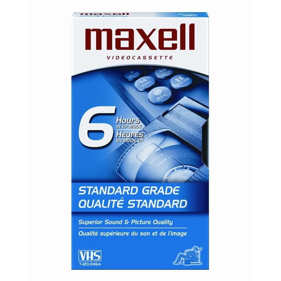 "T-120 STD - Standard Grade Videocassette, By BcTlyInc From USA"