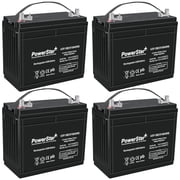 PowerStar replacement for T-1275, Trojan, 12 Volt, Golf Cart Battery X4