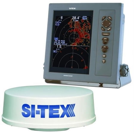 T-2041 SI-TEX T-2041 Professional Dual Range Radar with 4kW 25'' Dome - 10.4'' Color TFT LCD Display