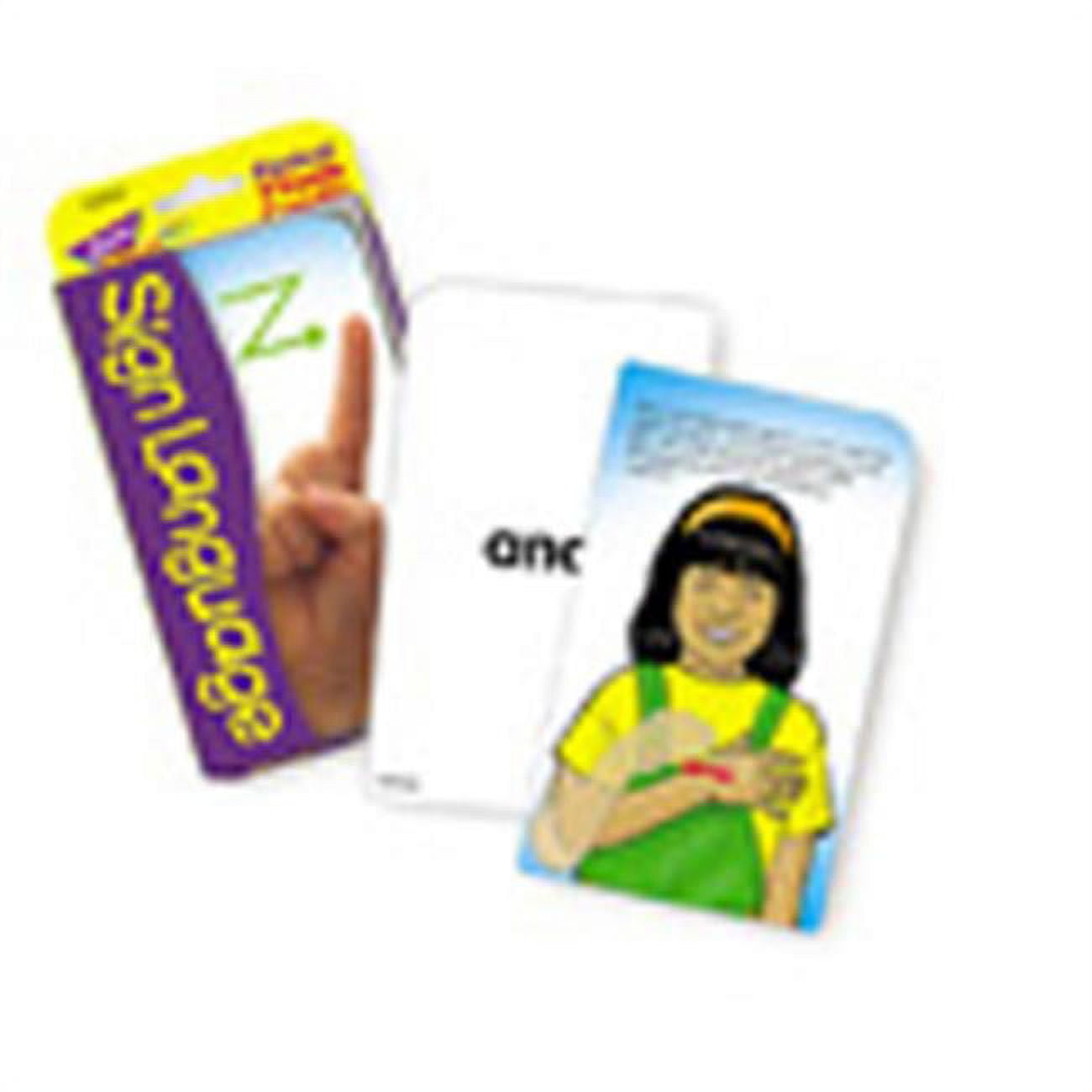 T-23016 - Sign Language Pocket Flash Cards by Trend Enterprises Inc ...