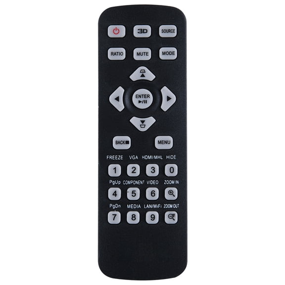 T-2501 Remote Control for X1123H X118 X118AH X118H Projector Remote Controllers Wear-resisting Controllers Repair Part