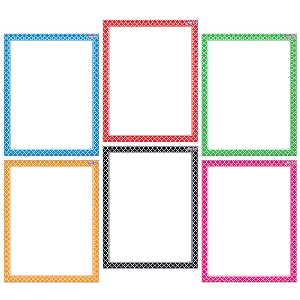 T-27907 - Moroccan Wipe-Off? Charts & Maps Combo Pack by Trend Enterprises Inc.