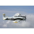 thumbnail image 1 of T-28 Trojan trainer warbird in U.S. Navy colors Poster Print, 1 of 2