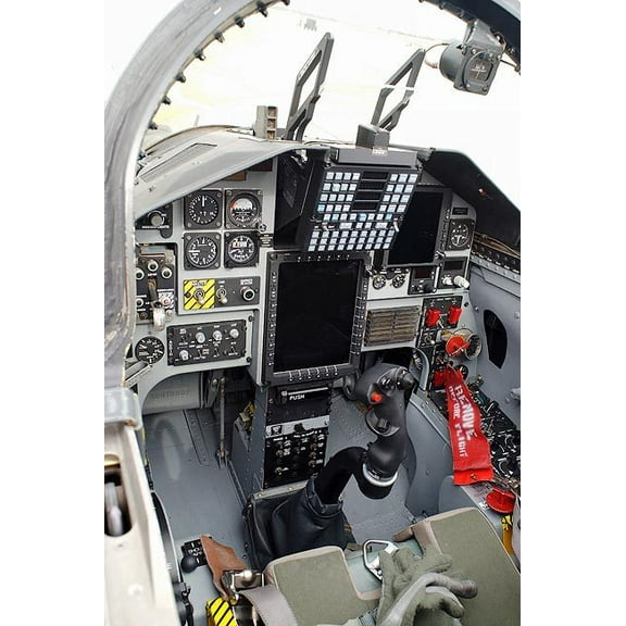 T-38C / T-38 Talon Trainer Aircraft Style - A - 12x18 Inch Laminated Aviation Poster - Stunning Detail and Bold Colors