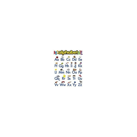 Trend Enterprises Alphabet Learning Chart T-38026