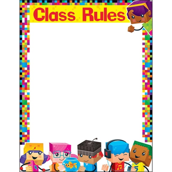 T-38373 - Class Rules BlockStars!® Learning Chart by Trend Enterprises Inc.