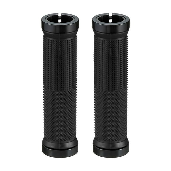 T-49 Black 22.2Mm Bike Handle Cover Rubber Ergonomic Design Bar Plugs Non Slip Grip Most Bicycles