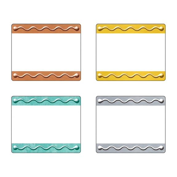 T-68911 - I Metal Embossed Terrific Labels Variety Pack, 36 Count by Trend Enterprises Inc.
