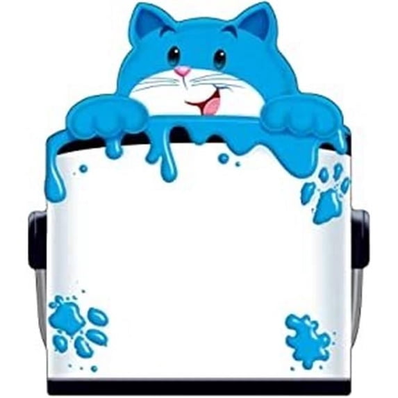 T-72074BP - Curious Color Cat Note Pad, 4-pack by Trend Enterprises Inc.