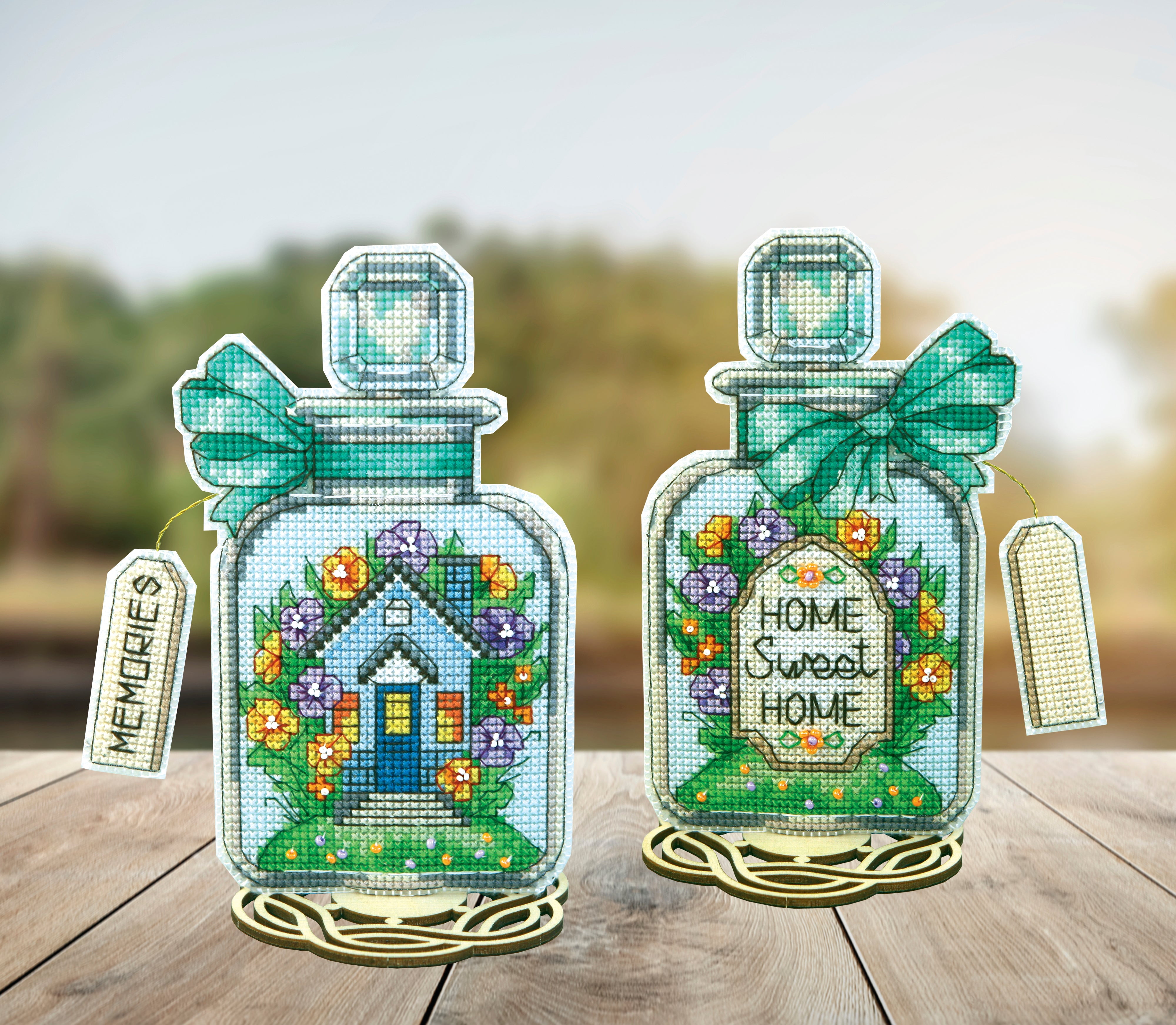 T-74C Counted cross stitch kit Crystal Art "Scent of life"
