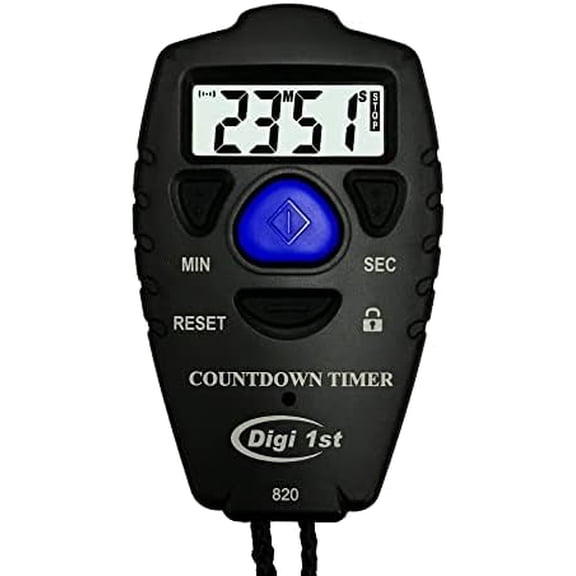 T-820 99 Minute Handheld Countdown Timer Black$$Home Decor, Kitchen, & Other