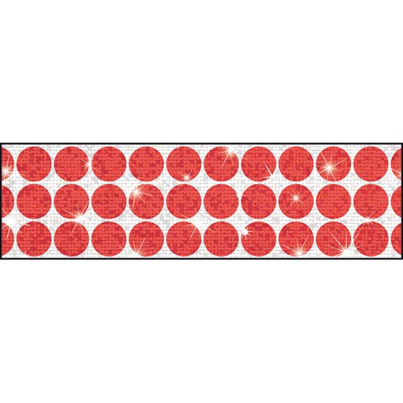 T-85409 - Big Dots Red Bolder Borders Sparkle Plus by Trend Enterprises Inc.