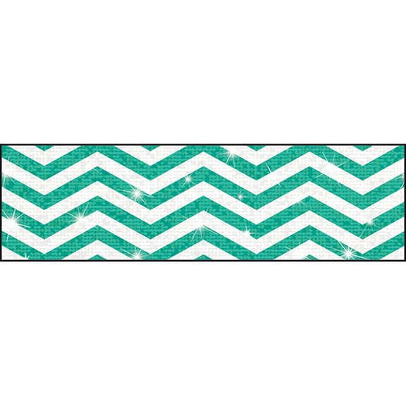T-85438 - Looking Sharp Teal Bolder Borders  Sparkle Plus by Trend Enterprises Inc.