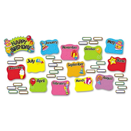 T-8709 - Birthday Festival Mini Bulletin Board Set by Trend Enterprises Inc.