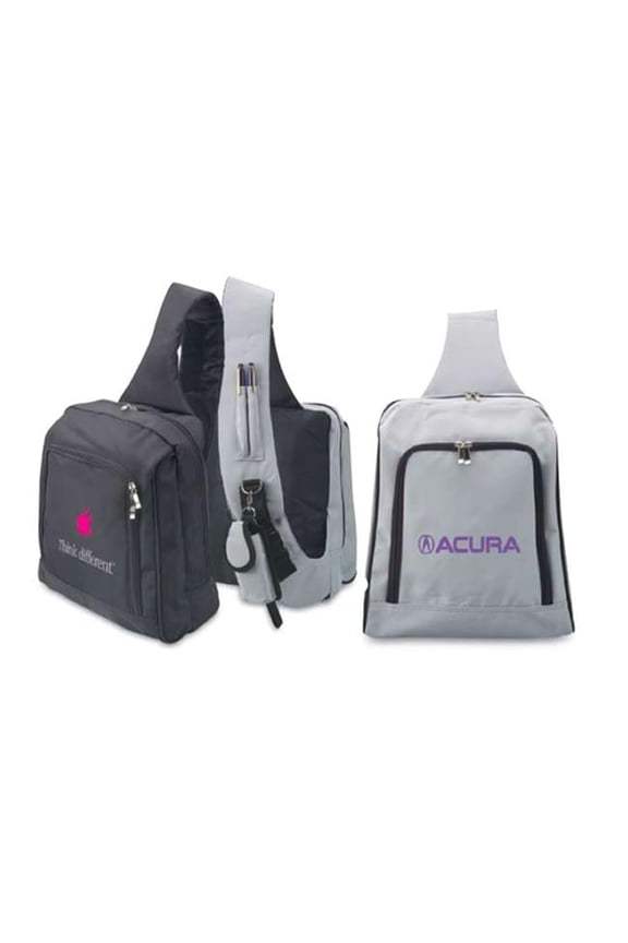 10.75 x 13.75 x 6 in. Metro Sling Backpack - Grey