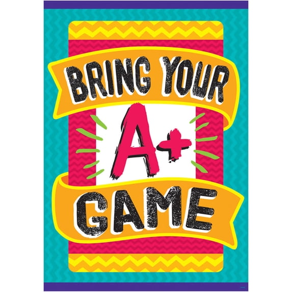 T-A67064 - Bring Youre A Game Argus Poster by Trend Enterprises Inc.