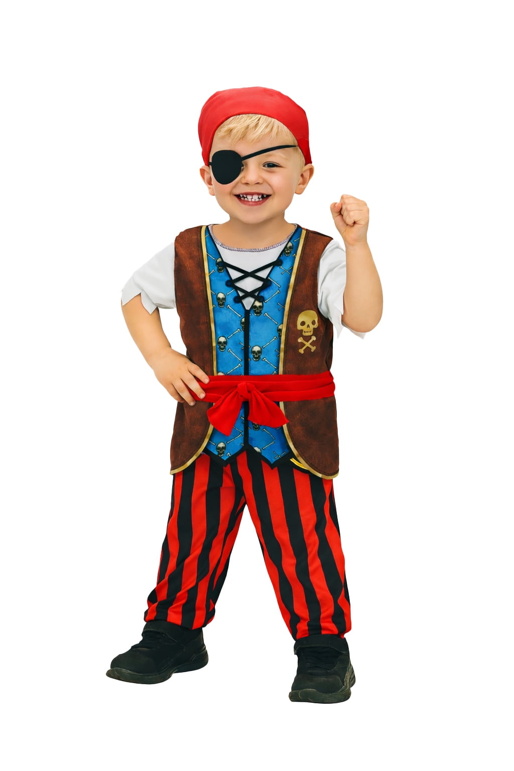 Ahoy Matey Pirate Family Matching Costume for Toddler Boys, 2T, by Way to Celebrate
