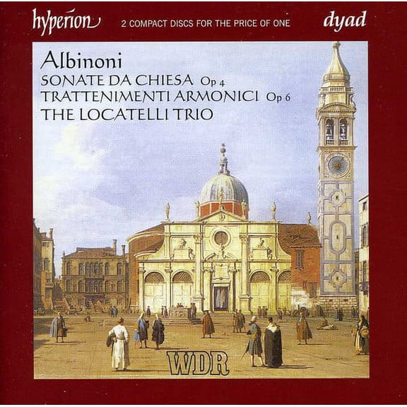 T. Albinoni - Albinoni: Sonate Da Chiesa Op. 4; Trattenimenti Armonici Op. 6 [CD]