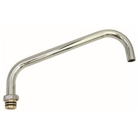 T And S Brass 114X Big-Flo 12" Swing Nozzle - Chrome