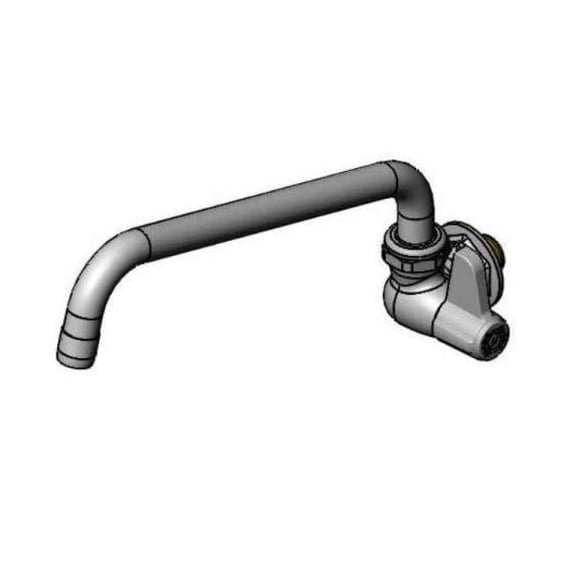T And S Brass 5F-1Wlb10 Single Handle Deck Mounted Food Service Faucet - Chrome