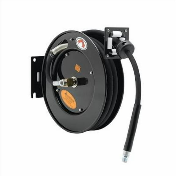 T&S Brass - Hose Reel, Open, Epoxy Coated Steel, 3/8'' ID x 50' Hose EQUIP