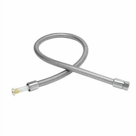 T&S Brass - Hose, 56'' Flexible Stainless Steel, Less Handle