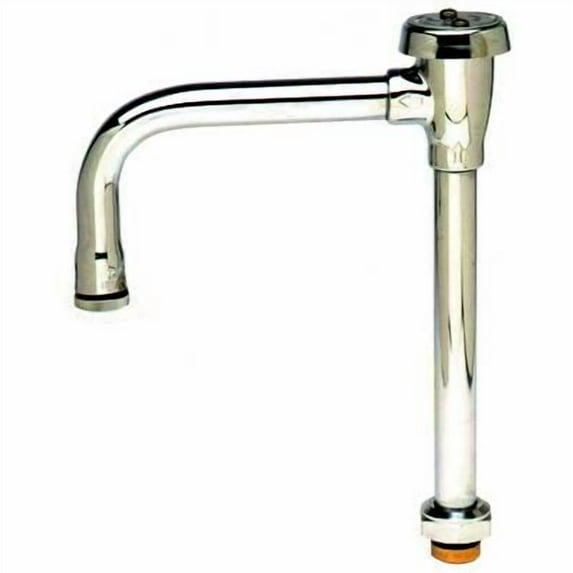 T&S Brass - Vacuum Breaker Swing Nozzle w/ Swivel Base, B-LT Stream Regulator & 5-5/8'' Spread