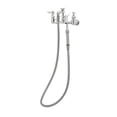 thumbnail image 1 of T And S Brass B-0611 3.68 GPM Wall Mounted Bridge Pot Filler - Chrome, 1 of 1