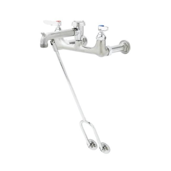 T And S Brass B-0655-Rgh 14.98 GPM Wall Mounted Utility Faucet - Chrome