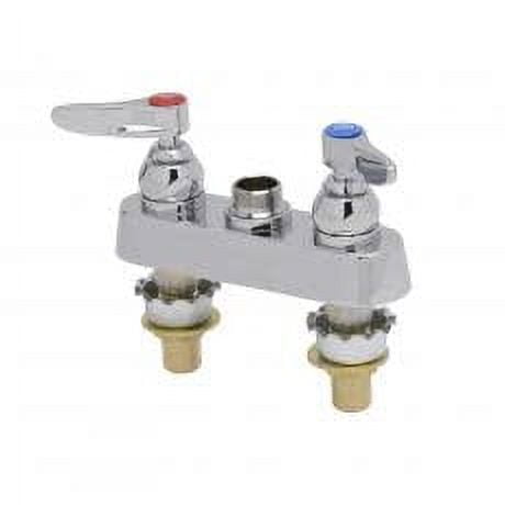 T And S Brass B-1110-Xs-Ln Deck Mounted Workboard Faucet - Chrome