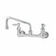 thumbnail image 1 of T&S Brass - Double Pantry Faucet, Wall Mount, 8'' Centers, 10'' Swing Nozzle, Lever Handles, 1 of 1