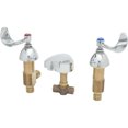 thumbnail image 1 of T&S BRASS B-2485 LAVATORY FAUCET, 8 CENTERS, FLEXIBLE SUPPLIES, CAST SPOUT,, 1 of 1