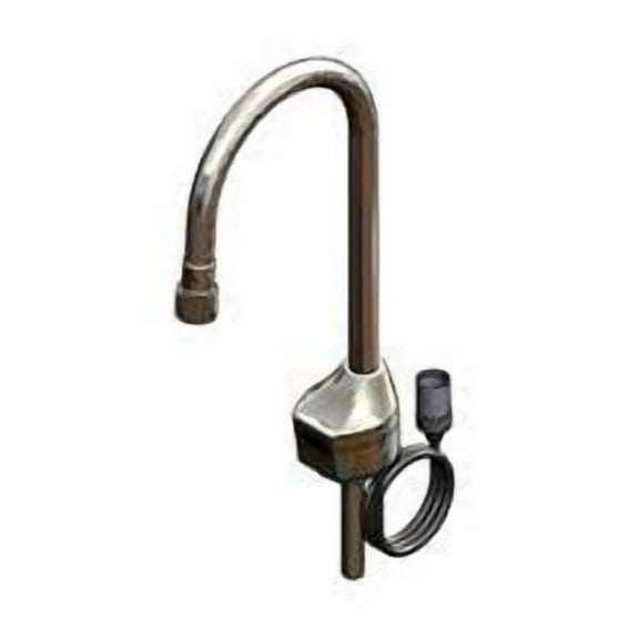 T&S Brass - EC-3100 ChekPoint Electronic Faucet, 120X Rigid Gooseneck, 2.2 GPM / 8.3 LPM VR Aerator