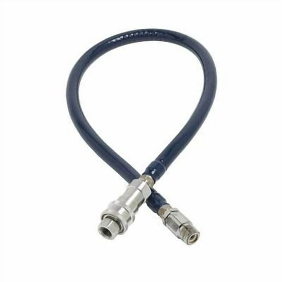 T&S Brass - Water Hose w/ Quick Disconnect, 1/2'' Diameter, 60'' Long