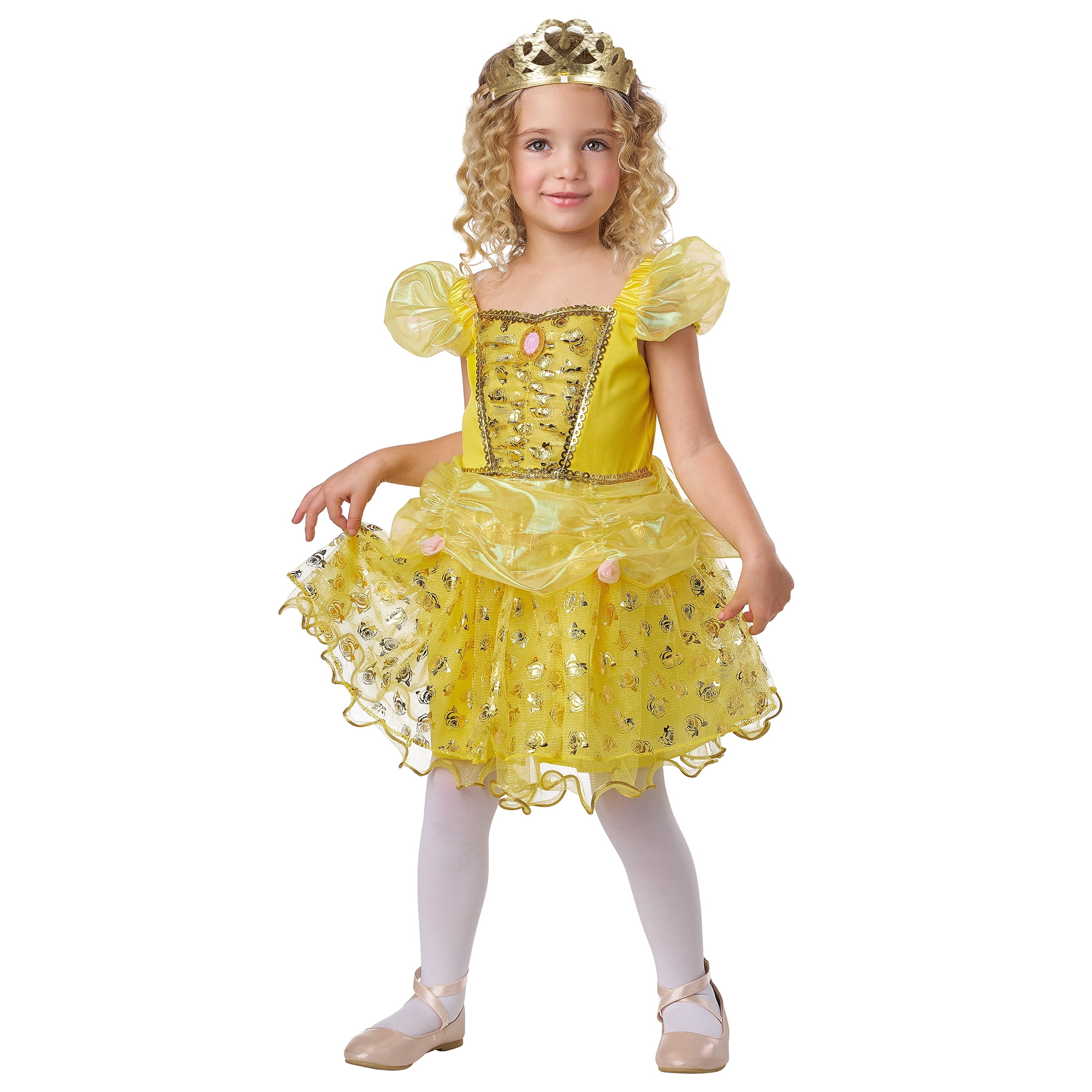 Ballgown Princess Dress, Halloween Costume for Toddler, Size 3-4T, by Way to Celebrate