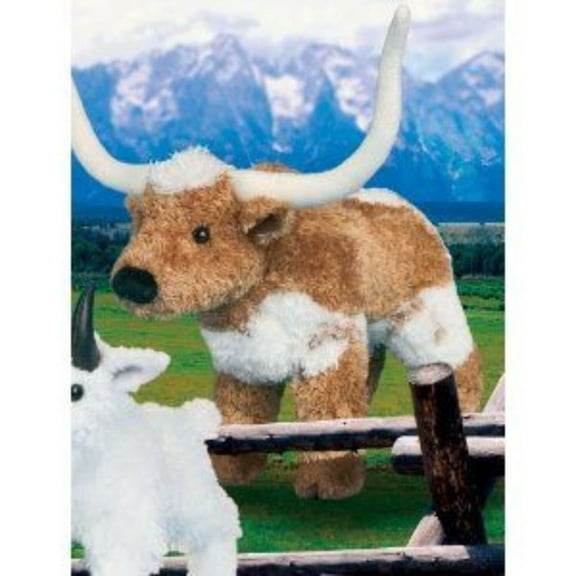 T-bone Longhorn Steer Soft Cuddly Farm Barnyard Animal 8" Douglas Cuddle Toys
