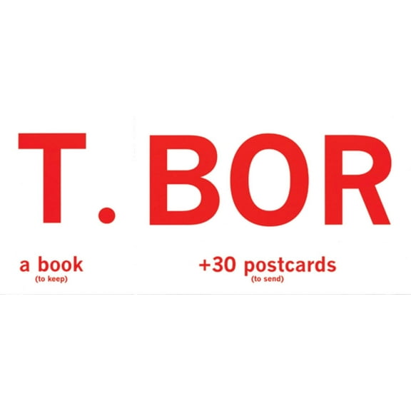 T.BOR A Book (To Keep) +30 Postcards (To Send) (Cards)