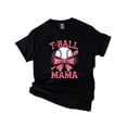 thumbnail image 1 of T-Ball Mama T-Shirt with Sweet Graphic for Proud Moms on Mother’s Day, for men & women, up to size 5XL, 1 of 3