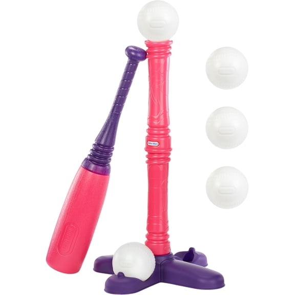 T-Ball Set, Pink, 5 Balls, for Toddlers Ages 18+ Months Exclusive