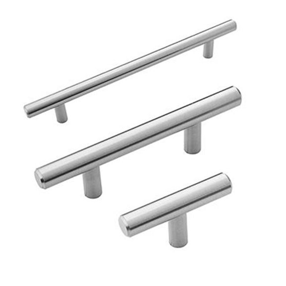 T Bar Carbonsteel with Satin Nickel