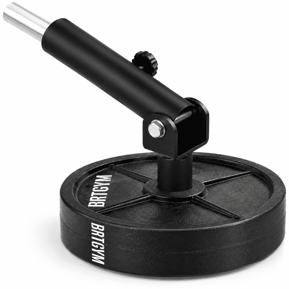 T Bar Row Attachment With 2" Base Only, 360 Swivel Barbell Landmine Handle For Full-Body Home Gym Workouts