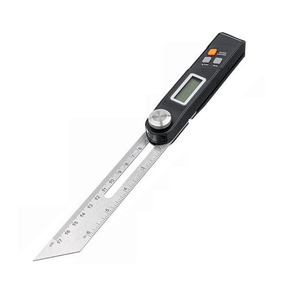 T Bevel Digital Angle Ruler with 6in Sliding Stainless Steel Ruler 360 Degree Digital ,Water-Proof & Dust Resistant